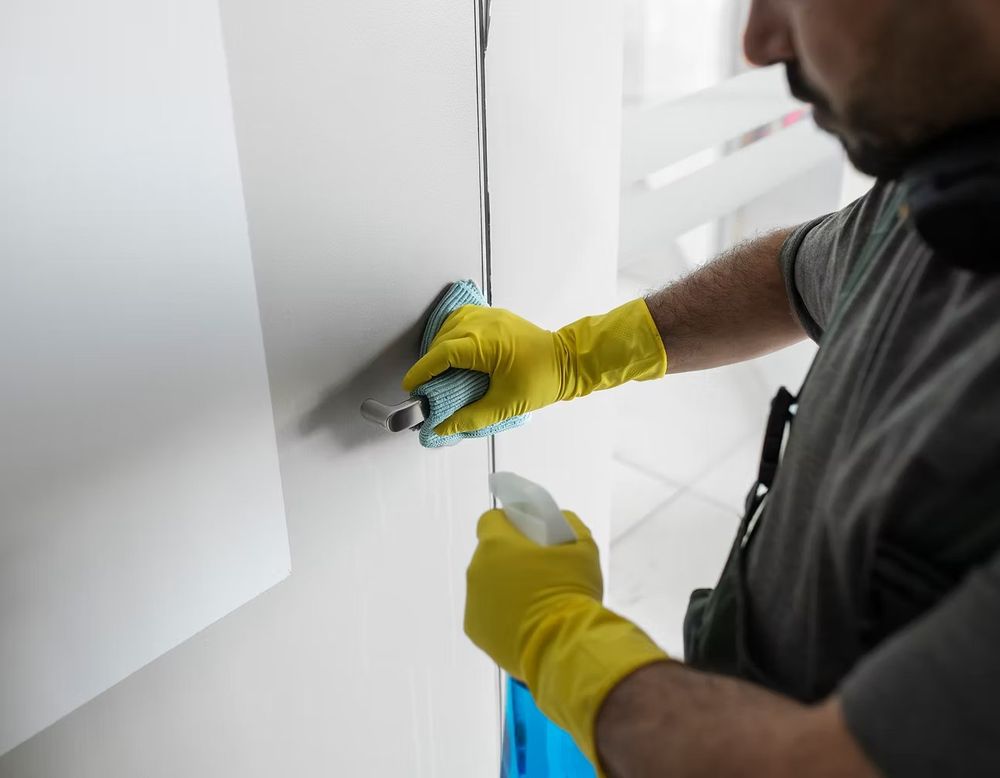 Preparing and priming a wall before installation